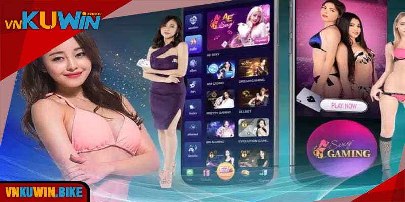 Trò chơi được phát trực tiếp từ phòng live chuẩn quốc tế